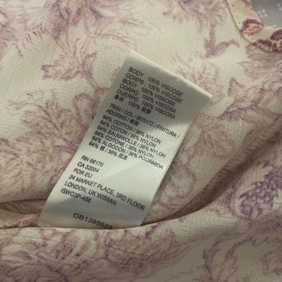 Lucie Mini in Pink Combo Free People L - Picture 9 of 9